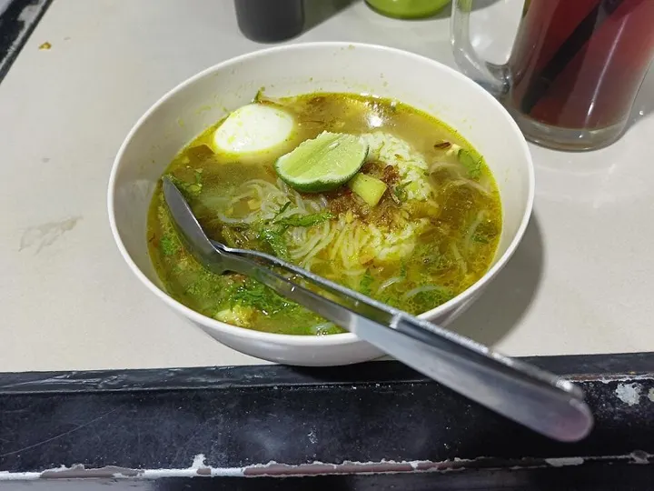 Hasil analisis AI untuk soto ayam