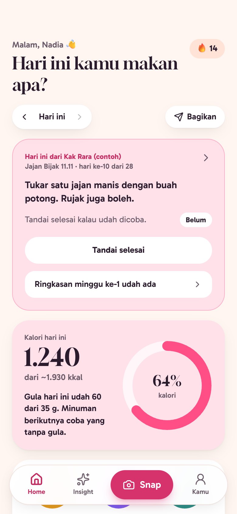 Tema Strawberry Milk